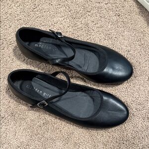 Madden Girl Black Mary Jane Flats